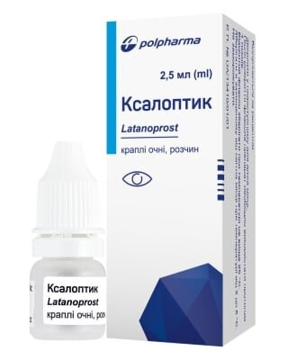 Ксалоптик краплі оч., р-н 50 мкг/мл по 2.5 мл у флак.-крап.