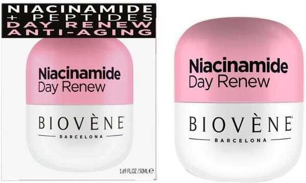 Крем для обличчя Biovene з ніацинамідом відновлюючий денний, 50 мл