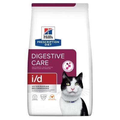 Корм лікувальний для кішок Hill's PD Feline I/D при захворюваннях шлунково-кишкового тракту, 400 г