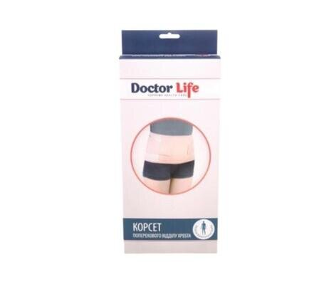Корсет ортопедичний Doctor Life А5-106 на поперек, напівжорсткий, розмір M