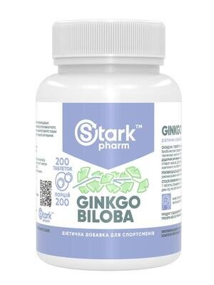 Гінкго білоба Stark Pharm Ginkgo Biloba Extract 40 мг, 200 таблеток
