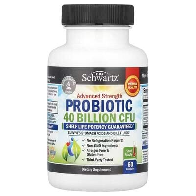 Пробіотики 40 млрд BioSchwartz Probiotic 40 billion, 60 капсул