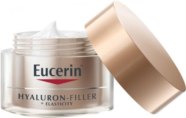Крем для обличчя Eucerin Hyaluron Filler + Elasticity нічний для біоревіталізації та підвищення пружності шкіри (69678), 50 мл