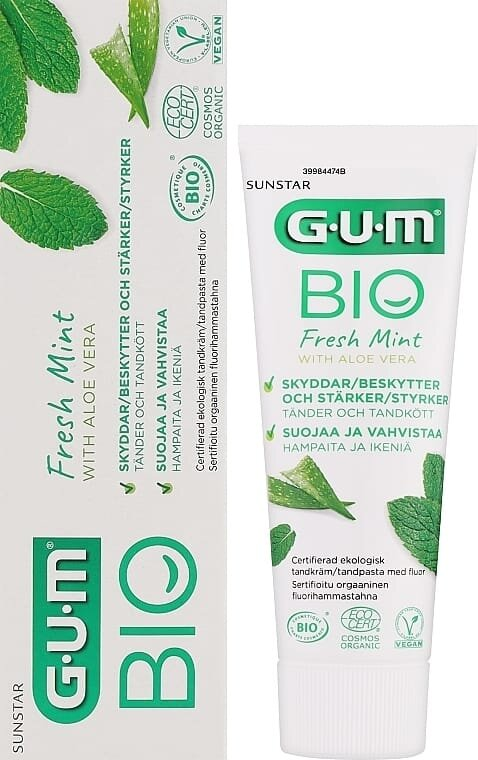 Зубна паста GUM Bio, 75 мл