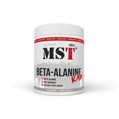Бета-аланін MST Nutrition Beta-Alanine RAW без смаку, 500 г
