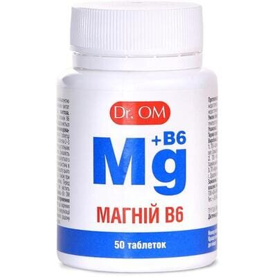 Магній В6 Dr.OM таблетки №50