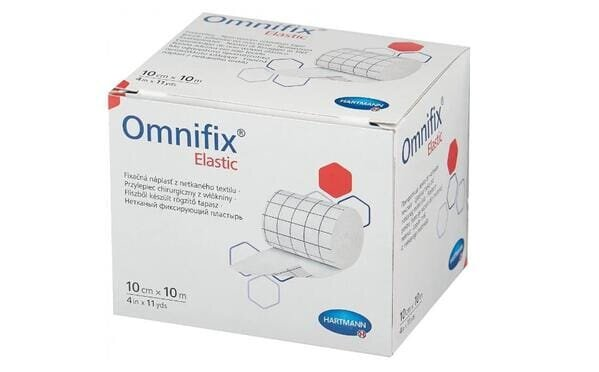 Пластир медичний Omnifix Elastic на еластичній нетканій основі 10 см х 10 м, 1 штука