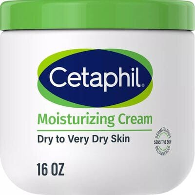 Крем для обличчя та тіла Cetaphil Moisturizing Cream зволожуючий для сухої та чутливої шкіри, 453 г