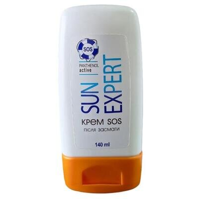 Крем SOS Sun Expert Panthenol-active після засмаги, 140 мл