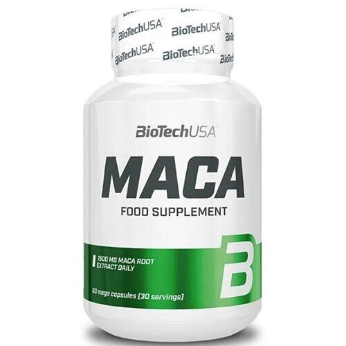 Бустер тестостерону Biotech Maca, 60 капсул