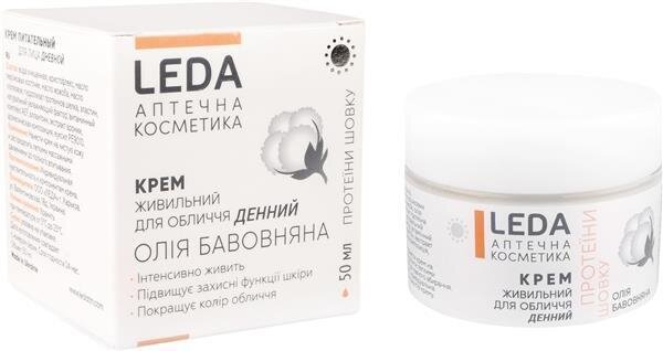 Крем для обличчя Leda денний живильний, 50 мл