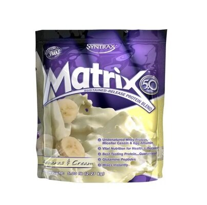 Протеїн Syntrax Matrix bananas & cream, 2,3 кг