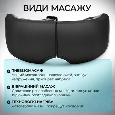 Масажер для очей Zabobon BISD-K301