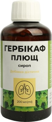Гербікаф Fidem Pharm Плющ сироп по 200 мл у флак.