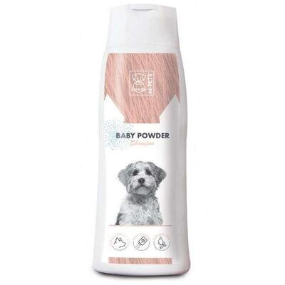 Шампунь M-Pets Baby Powder для всіх типів шерсті собак всіх порід, з ароматом дитячої присипки, 250 мл