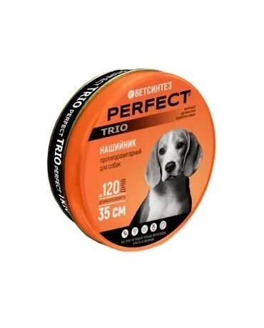 Нашийник для собак Perfect Trio протипаразитарний, 35 см