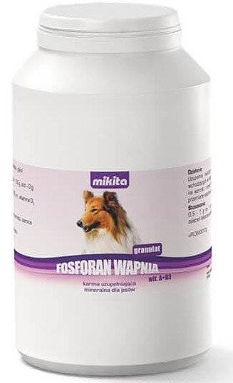 Вітаміни Mikita Кальцій фосфат, Вітамін А+Д3, 500 г