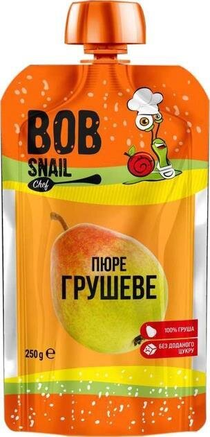 Пюре фруктове Bob Snail Chef грушеве, 250 г
