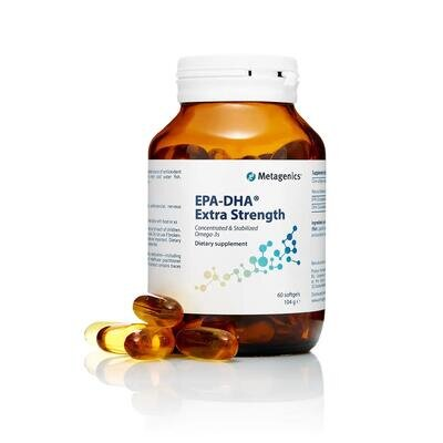 Омега-3 Metagenics EPA-DHA Extra Strength капсули №60 у бан. скл.