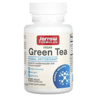 Зелений чай Jarrow Formulas Green Tea 500 мг, 100 капсул