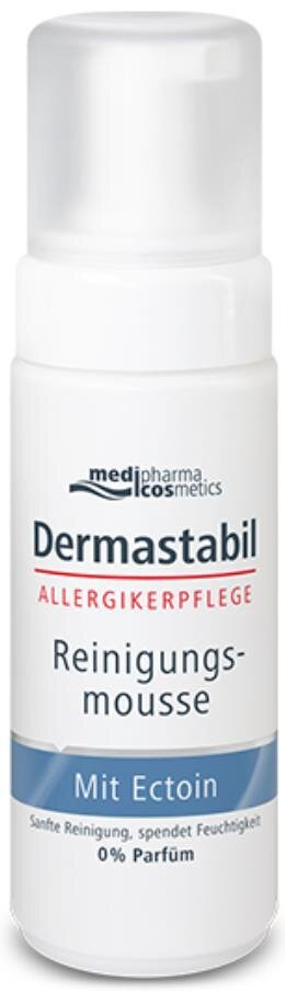 Мус для обличчя Dermastabil Очищуючий з ектоїном для чутливої, подразненої та схильної до алергії шкіри, 150 мл