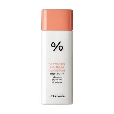Лосьйон для обличчя сонцезахисний Dr.Ceuracle 5-alpha Control себорегулюючий SPF50+, 50 мл