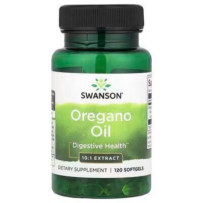 Олія орегано Swanson Oregano Oil, 120 капсул
