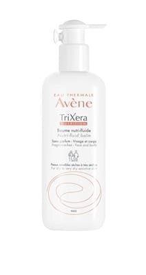 Бальзам для обличчя і тіла Avene TriXera Nutrition живильний для сухої та дуже сухої чутливої шкіри, 400 мл