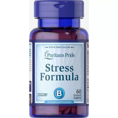 Стрес Формула Puritan's Pride Stress Formula, 60 каплет