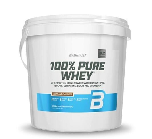 Протеїн Biotech 100% Pure Whey hazelnut, 4 кг
