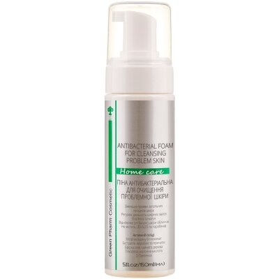 Піна Green Pharm Cosmetic антибактеріальна для очищення проблемної шкіри, 150 мл