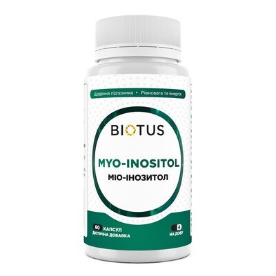 Міо-інозитол Biotus Myo-Inositol капсули №60