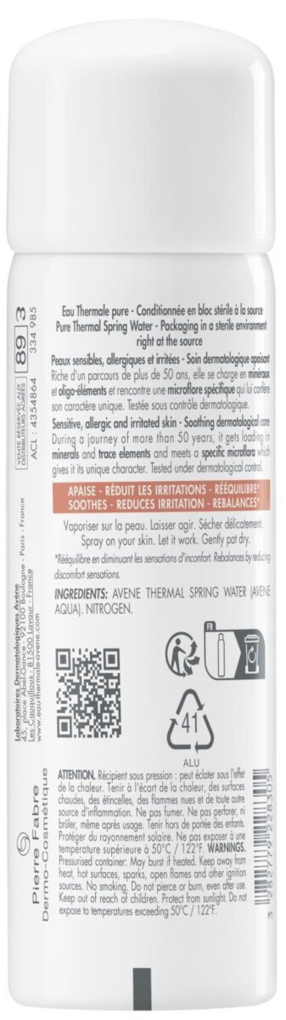 Термальна вода Avene Eau Thermale, 50 мл