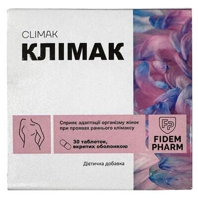 Клімак Fidem Pharm таблетки №30