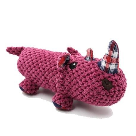 Іграшка для собаки Over Zoo Динозавр, RHINO TOY 21.6 см (DB-0264)