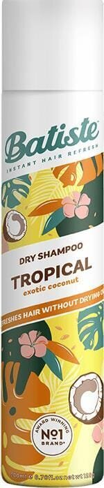 Шампунь сухий Batiste Tropical, 200 мл