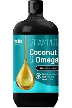 Шампунь Bio Naturell Coconut Oil & Omega 3 Ультраживлення, 946 мл