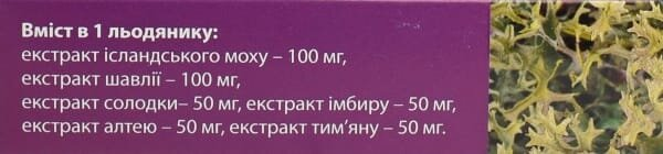 Лордікаф Fidem Pharm льодяники зі смаком чорної смородини №16