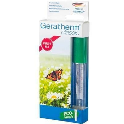 Термометр медичний Geratherm Classic + Easy Fleap безртутних скляний