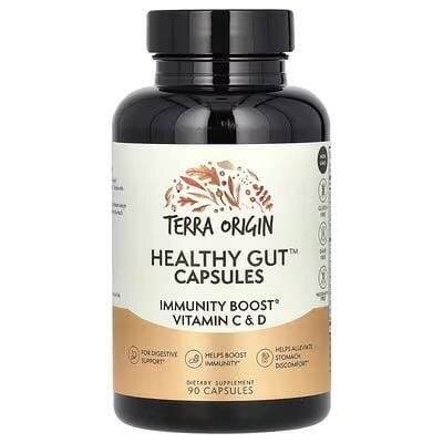 Комплекс для нормальної роботи ШКТ Terra Origin Healthy Gut, 90 капсул