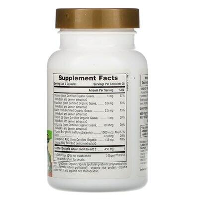 Вітамін В-12 Nature's Plus Source of Life Garden Vitamin B12 органік, 60 капсул