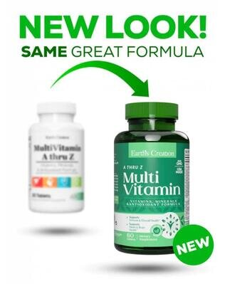 Вітаміни для жінок Earth's Creation Multivitamin (A Thru Z) For Women таблетки №60