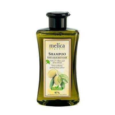 Шампунь Melica Organic для фарбованого волосся з екстрактом оливок, 300 мл