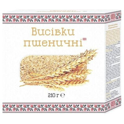 Висівки Фармаком пшеничні, 210 г