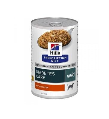 Корм вологий для собак Hill's Prescription Diet w/d Diabetes Care з куркою, 370 г