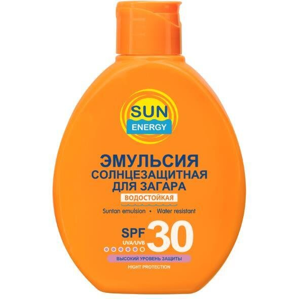 Емульсія для засмаги Sun Panthenol водостійка SPF30, 150 мл