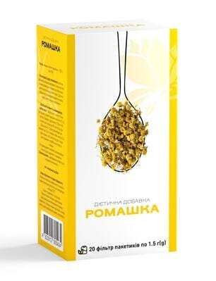 Ромашка по 1.5 г №20 у філ.-пак. Ronpharm