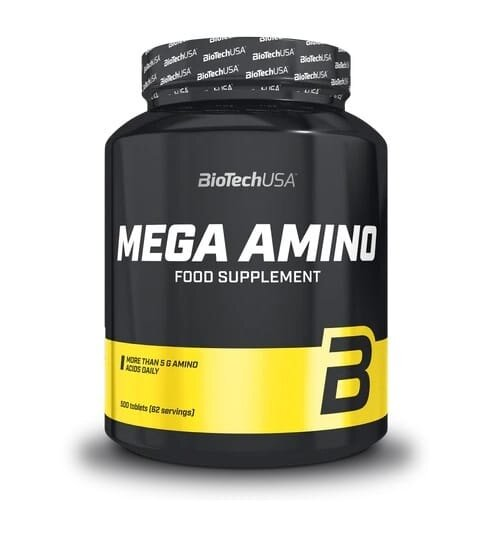 Амінокислота Biotech Mega Amino 3200, 500 таблеток