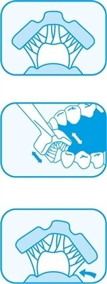 Зубна щітка Dr. Barman's Superbrush тристороння, дитяча