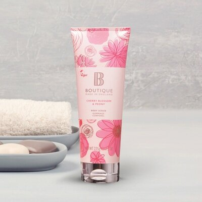 Скраб для тіла Boutique Cherry Blossom & Peony, 225 г